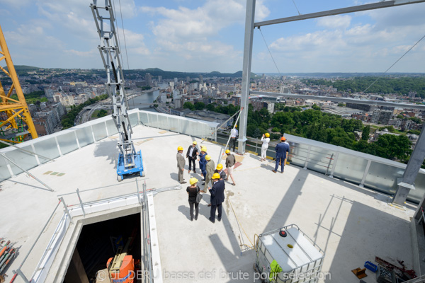 tour des finances à Liège